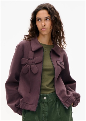 Joanne jakke Deep Burgundy Baum Und Pferdgarten 